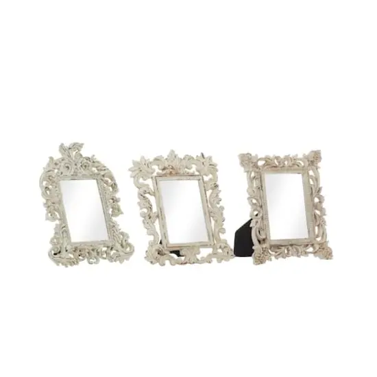 Polystone Traditional Frame Set White {1}