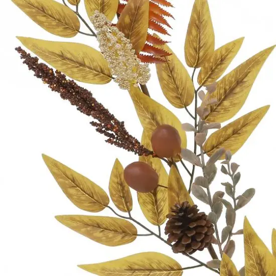 6ft. Yellow & Orange Eucalyptus & Fern Garland by Ashland&reg; {4}