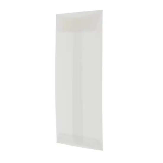 JAM Paper 5" x 11.5" Translucent Clear Vellum Envelopes, 25ct. {3}