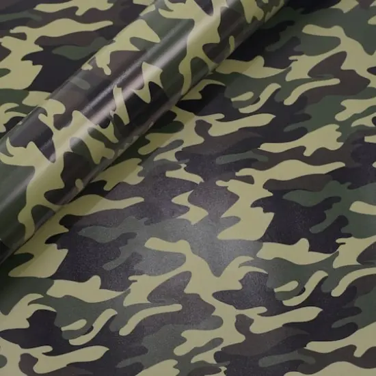 Camouflage Pattern Permanent Vinyl by Make Market&reg; {1}