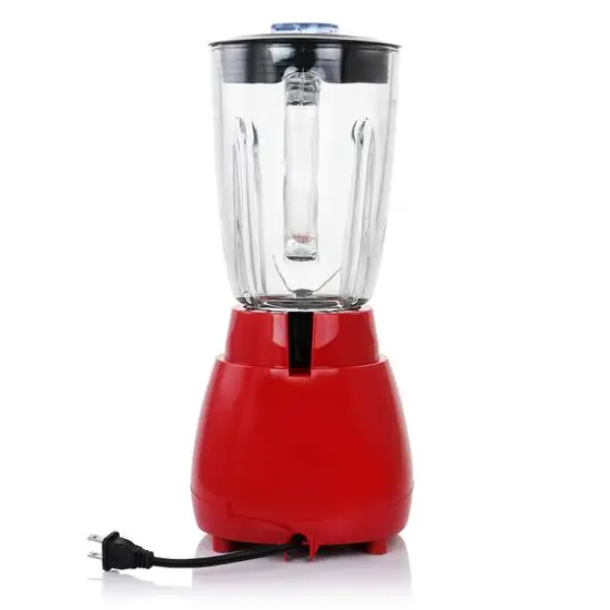 Better Chef Red 42oz. 10-Speed 350-Watt Glass Jar Blender {6}