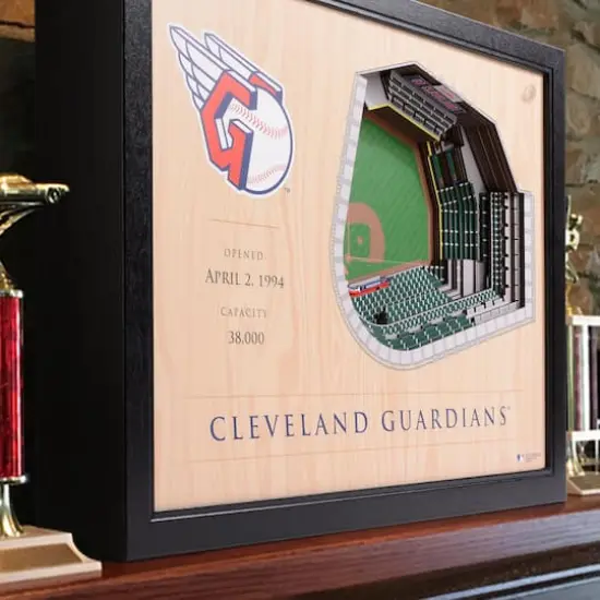 MLB 25-Layer StadiumView Wall Art Cleveland Indians {4}