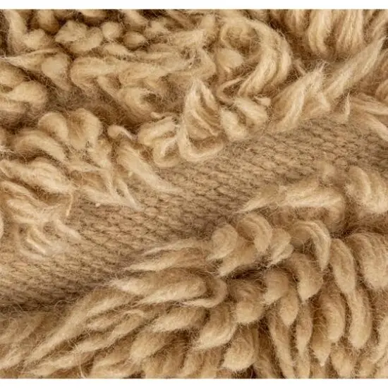 Hello Honey&reg; 20" x 20" Auckland Essence Natural Wool & Cotton Pillow {9}