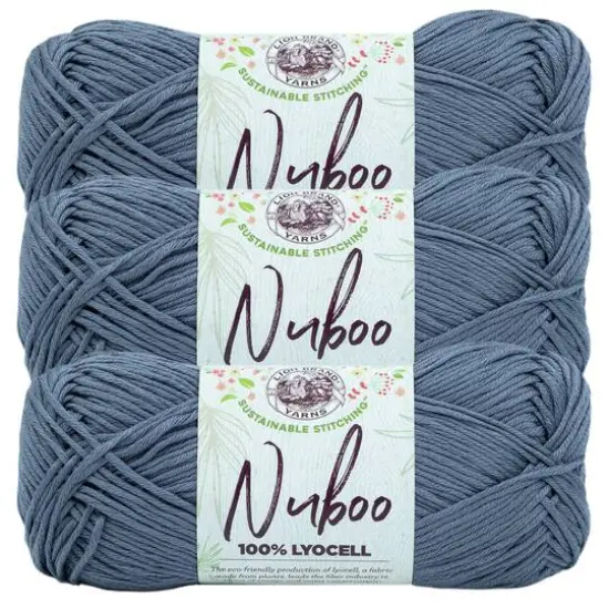 3 Pack Lion Brand&reg; Nuboo Yarn Denim {1}