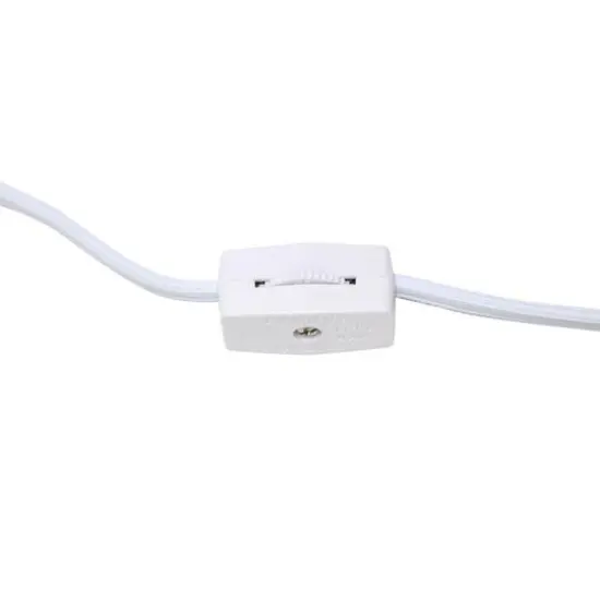 Creekwood Home Nauru 12" Brushed Nickel Petite Metal Stick Table Lamp Wine {10}