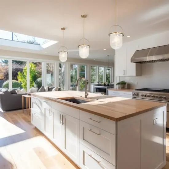 Hello Honey&reg; Beatrice Gold & White Mid-Century Modern Handmade Marbleized Glass & Metal Ceiling Light {4}