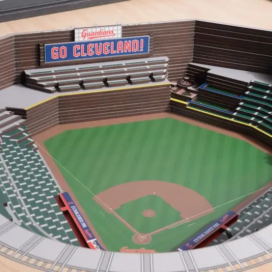 MLB 25-Layer StadiumView Wall Art Cleveland Indians {5}