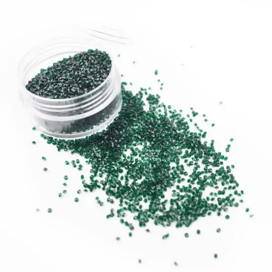 1.2mm Glass Micro Rhinestones by Bead Landing&trade;, 0.7oz. Emerald Green {5}