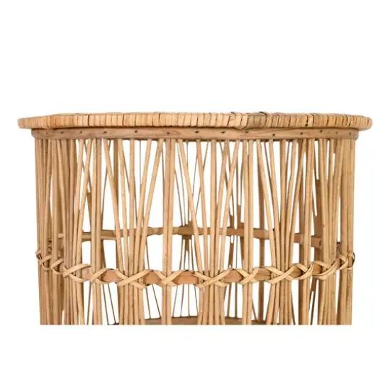 Hello Honey&reg; Woven Bamboo Footed Baskets Set {7}