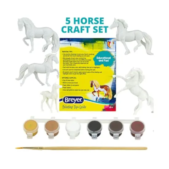 Breyer Horses Colorful Horse Breeds Paint & Play Set {3}