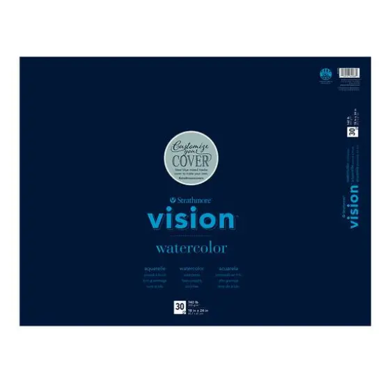 Strathmore&reg; Vision&trade; Watercolor Paper Pad {1}