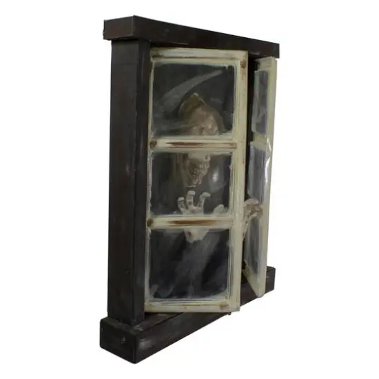 2.5ft. Lighted & Animated Opening Window Halloween D&eacute;cor {6}