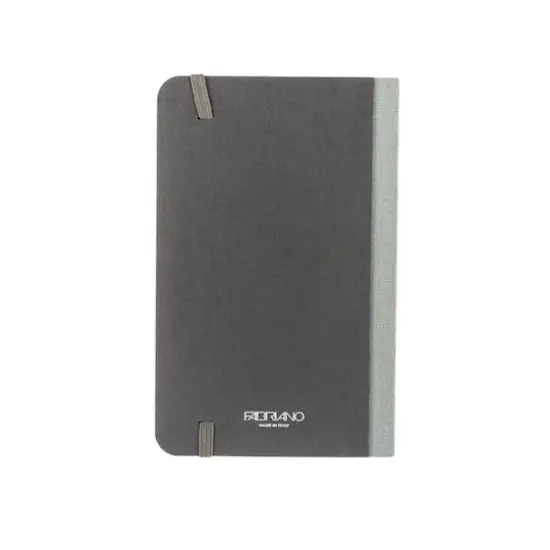 Fabriano&reg; EcoQua Plus Lined Gray Fabric-Bound Notebook {8}