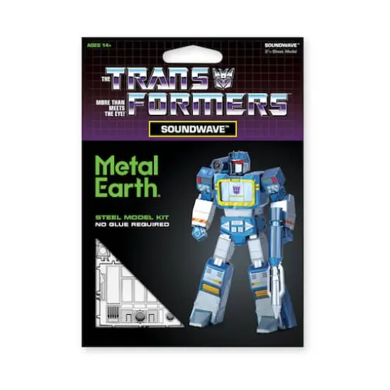 Metal Earth 3D Metal Model Kit - Transformers Color Soundwave {3}