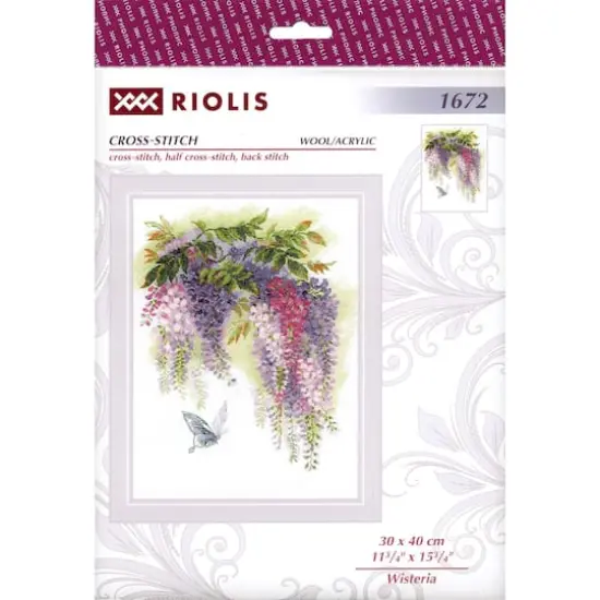 RIOLIS Wisteria Cross Stitch Kit {1}