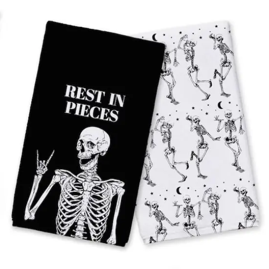 Rest in Pieces Tea Towel Set {1}