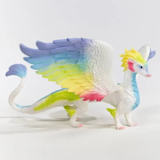 schleich&reg; Bayala&reg; Rainbow Dragon Collectible Figurine with 13" Wingspan {9}