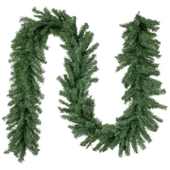 9ft. Canadian Pine 2-Tone Christmas Garland {5}