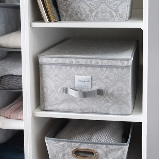 Laura Ashley Jumbo Storage Box in Almeida {4}