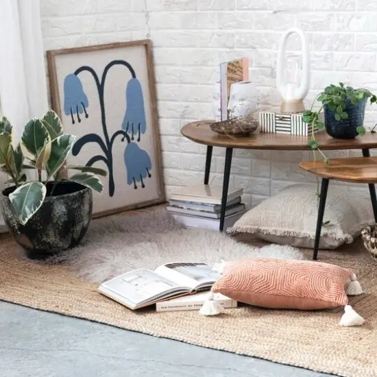 Hello Honey® 6.75" White Reactive Glaze Sculpted Stoneware Face Vases Set, 2ct. {3}