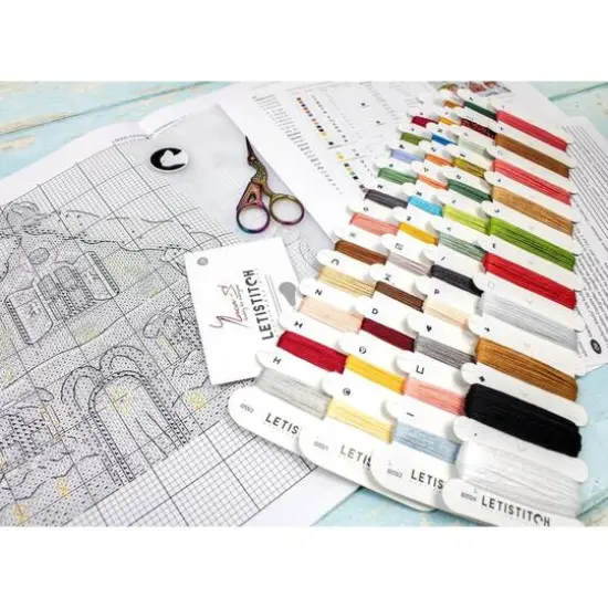 Letistitch Christmas Ornaments Counted Cross Stitch Kit {9}