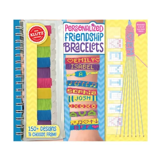 Klutz&reg; Personalized Friendship Bracelets Kit {5}