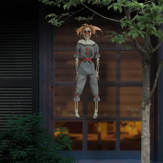 15.75" Hanging Joker Skeleton by Ashland® {3}