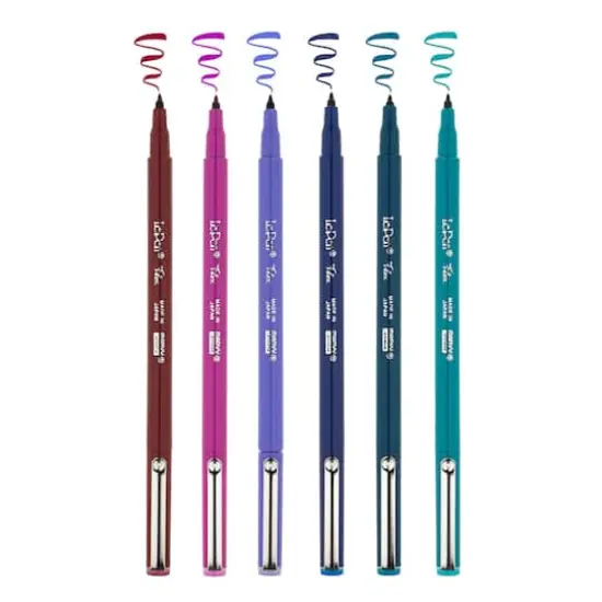 Marvy&reg; Uchida LePen&reg; Flex 6 Color Jewel Brush Pen Set {3}