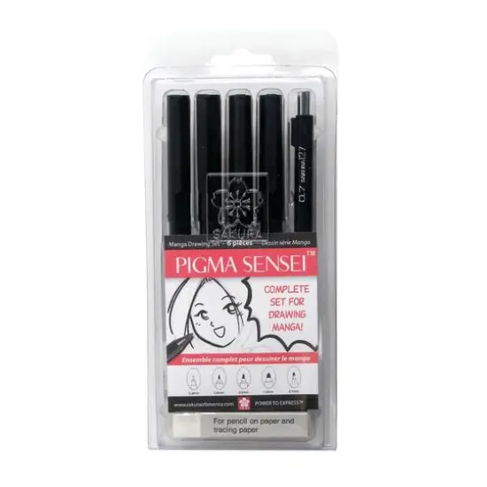 Pigma&reg; Sensei&trade; Manga Drawing Set {1}