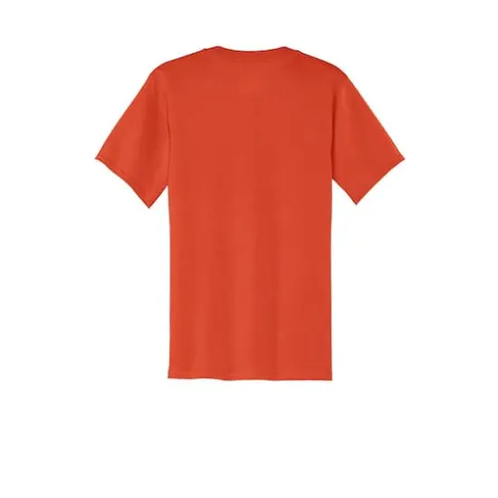 Port & Company&reg; Core Cotton Pocket Adult T-Shirt Orange {4}
