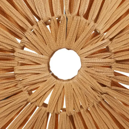 29" Tan Metal Natural Sculpture {4}