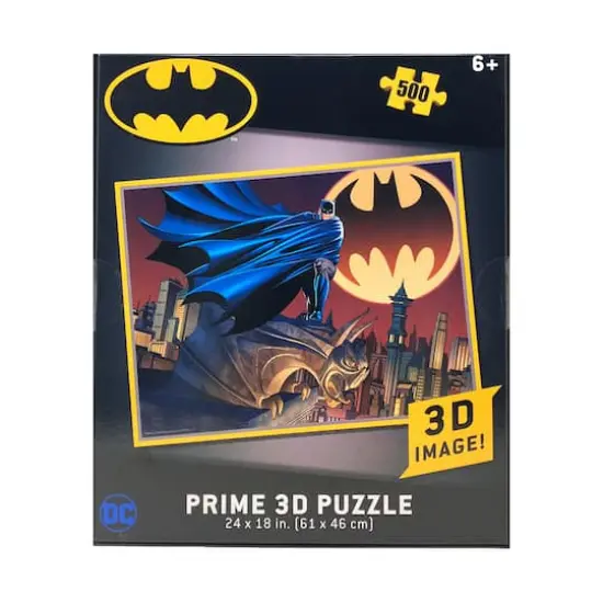 DC Comics - Batman - Bat Signal 3D Lenticular Jigsaw Puzzle: 500 Pcs {5}