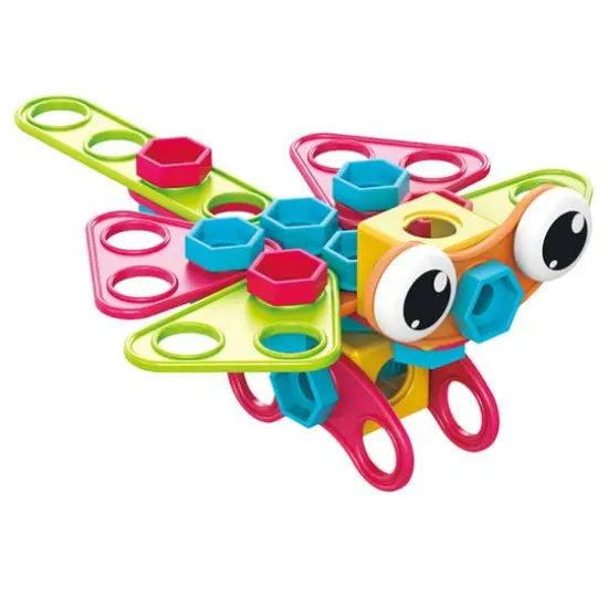 PicassoTiles&reg; 250 Piece Engineering Construction Building Set {7}