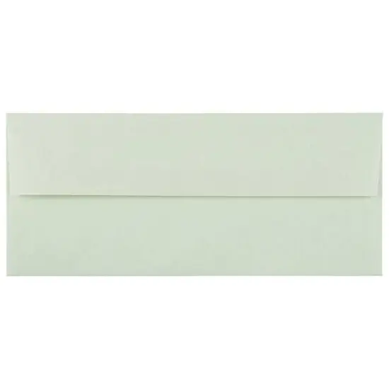 JAM Paper #10 Business Parchment Envelopes, 50ct. Green {1}