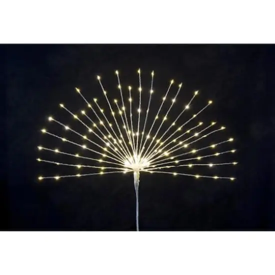 Warm White LED Starburst Tree Topper Set, 30" x 31" {1}