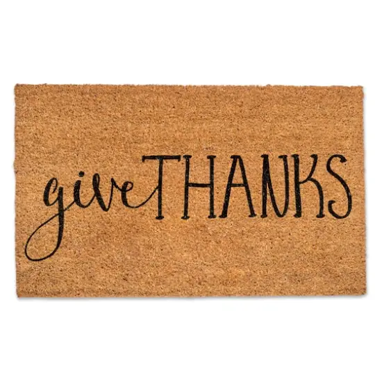 Give Thanks Doormat {1}