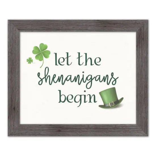 Shenanigans Begin Framed Print 2 16" x 20" Western Gray Framed Print {1}