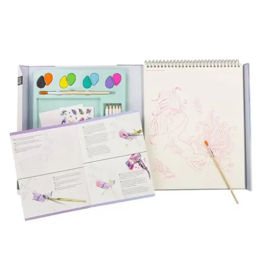 Style Me Up! Fantastic Unicorn, Mermaids & Fairies Watercolor Paint Kit {5}