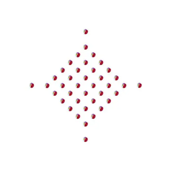 John Bead Preciosa 4mm Czech Crystal Glass Faceted Round Beads, 40ct. Siam AB {4}