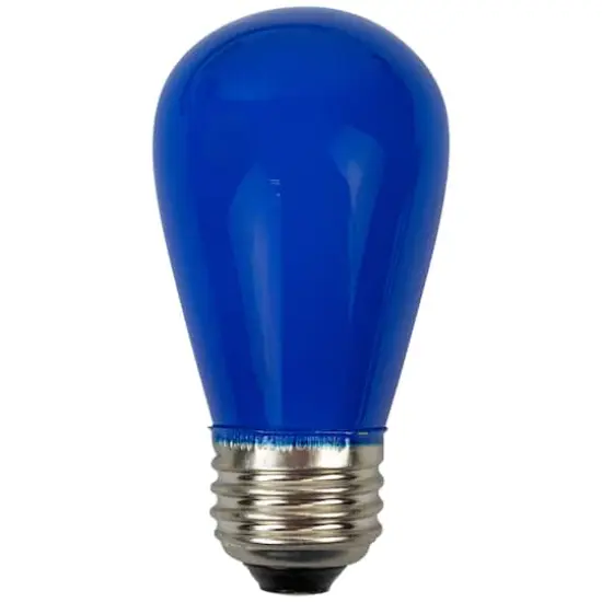 Opaque LED S14 Replacement Bulbs, 25ct. Blue {6}