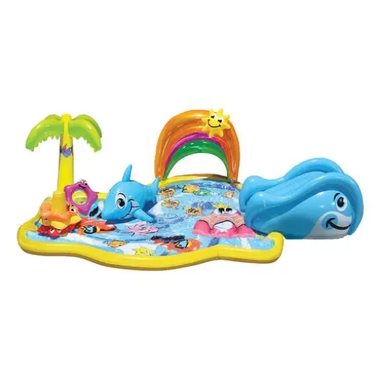 Banzai&reg; Toddler & Kids Inflatable Splish Splash Water Park {3}