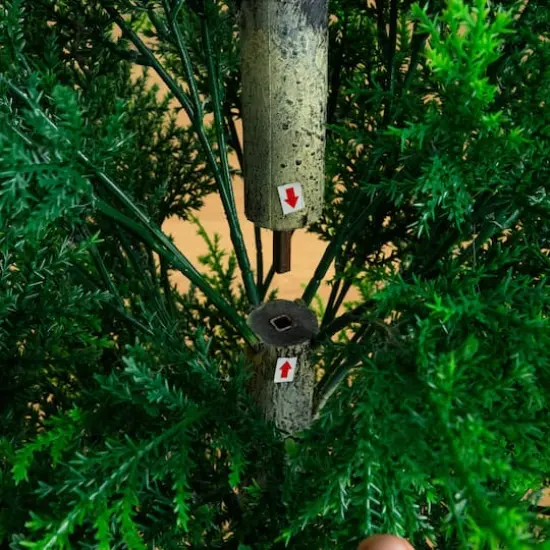 5ft. UV Resistant Artificial Cypress Tower Tree (Indoor/Outdoor) {5}