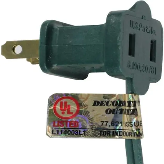 25ct. C9 Christmas String Lights with Green Wire Blue {4}