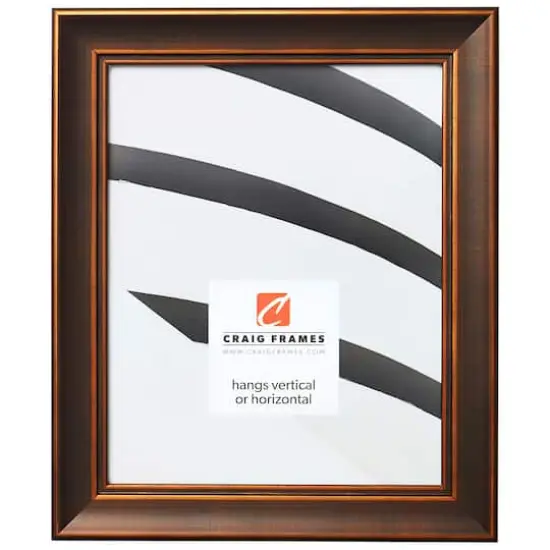 Craig Frames Metropolis Antique Bronze Picture Frame {1}