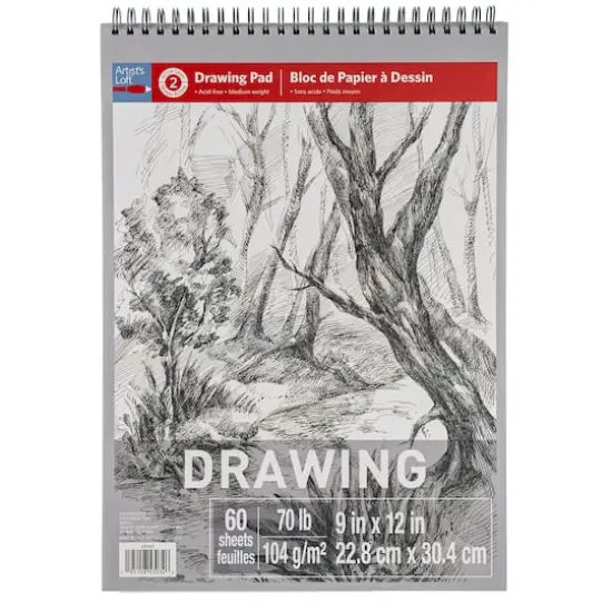 Drawing Pad by Artist's Loft&trade;, 9" x 12" {8}