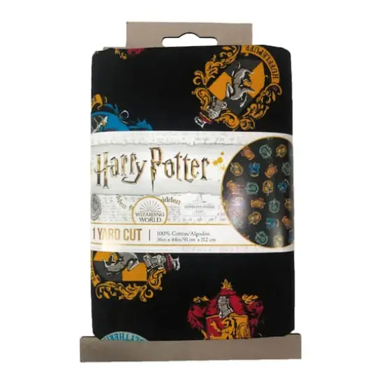 Camelot Fabrics Harry Potter School Crest Cotton Precut, 4ct. {1}