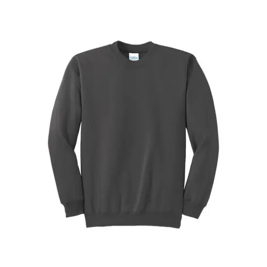 Port & Company&reg; Essential Fleece Crewneck Sweatshirt Charcoal {1}