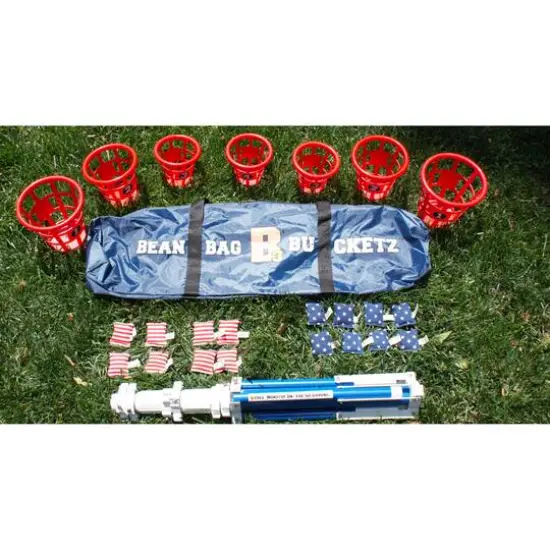 All American Special Edition Bean Bag Bucket Game {6}