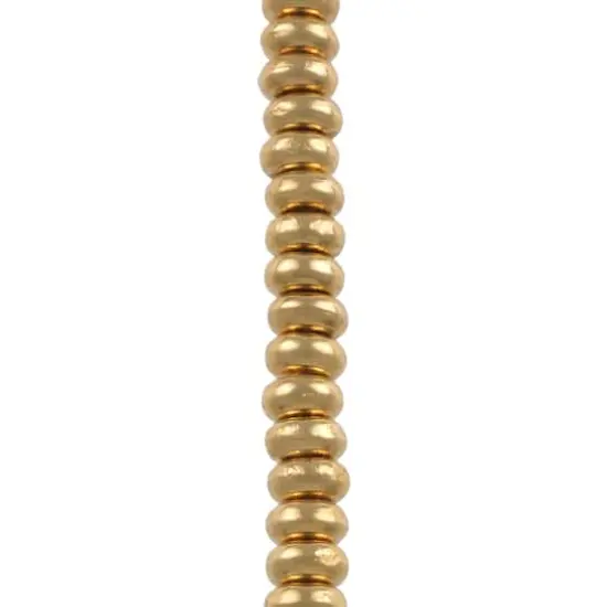 Metal Rondelle Beads, 5mm by Bead Landing&trade; Gold {1}