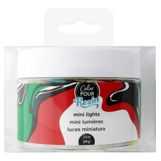 Color Pour Resin Mix-Ins Holiday Mini Lights, 2.4oz. {1}